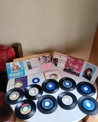dischi 45 giri vintage 