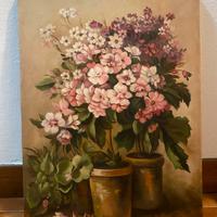 Dipinto su legno Natura Morta scuola fiorentina