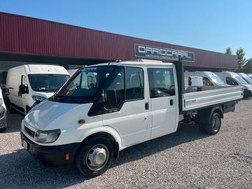 FORD TRANSIT 7 POSTI DOPPIA CAB + CASSONE FISSO