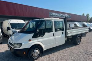 FORD TRANSIT 7 POSTI DOPPIA CAB + CASSONE FISSO