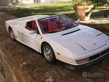 Testarossa 1/8 cabrio Ferrari Pocher bianca (4)