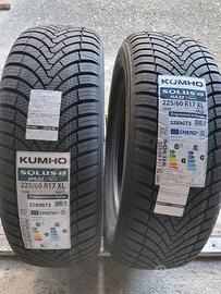 2 gomme 4 stagioni nuove Kumho Solus 4S 225/60 R17