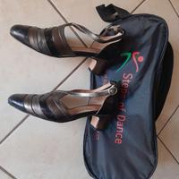 scarpe in pelle da ballo