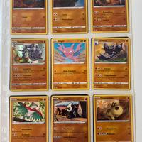 Lotto carte Pokemon lotta