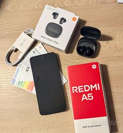 Redmi A5 + Buds 6 Play NUOVI – con scatola
