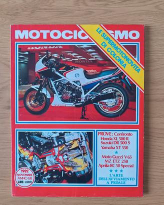 honda xl 500 guzzi v65 suzuki dr yamaha xt 1982