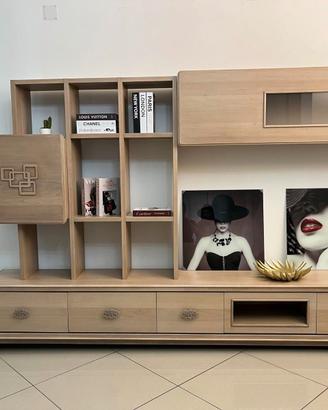 PARETE GIORNO CANTIERO 100% LEGNO 