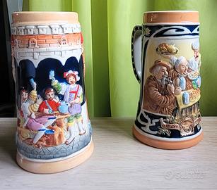 Boccali tedeschi Vintage , boccali da birra origin