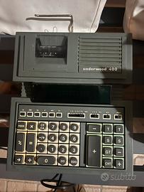 Calcolatrice underwood 400