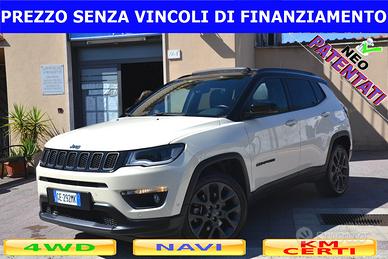 Jeep Compass 1.3 240CV S PHEV TETTO PELLE NAV RCAM