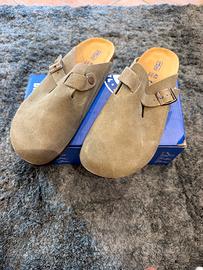 Birkenstock boston taglia 43 beige perfette