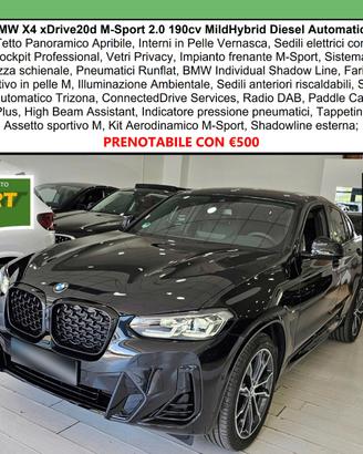 Bmw X4 xDrive20d 48V Msport