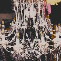 Lampadario antico - 12 luci + 1 da salone - sala