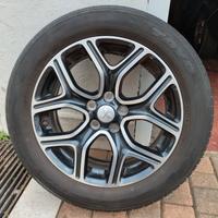 cerchi in lega e gomme  da 18   mitsubishi