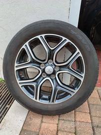 cerchi in lega e gomme  da 18   mitsubishi