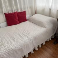 Letto singolo contenitore con materasso