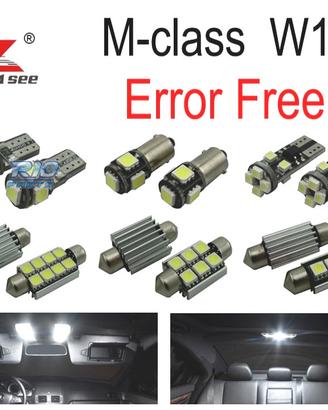 KIT 18 LAMPADE LED INTERNE MERCEDES CLASSE M W164 