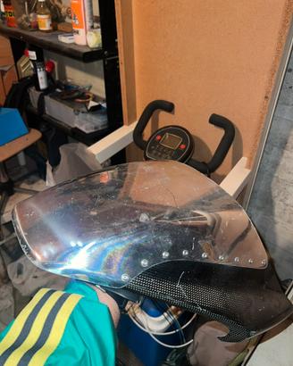 Monoposto ducati monster carbonio e  cromato