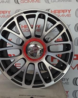 4 CERCHI 17" BICOLORE PER ABARTH 500/595/695