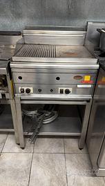 piastra a gas per ristorante