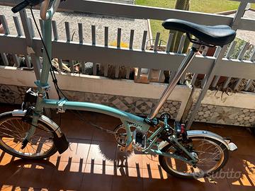Brompton 3 marce turchese fine 2022