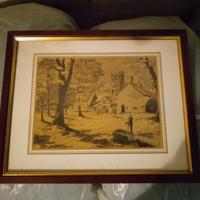 Tris Quadretti Vintage - Incisioni su Lamina Dorat