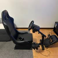 Postazione playseat simulatore