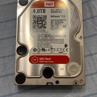 Hard disk wd 4tb red western digital