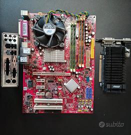 Scheda madre MSI MS-7360 + CPU Intel Core 2 Q9300