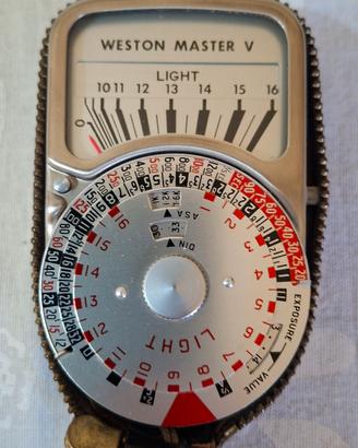 Esposimetro Weston Master vintage