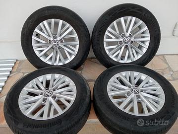 Cerchi e gomme originali Volkswagen 