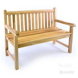 Panchina legno teak panca giardino esterno balcone