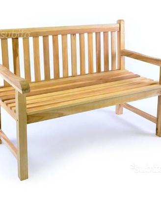 Panchina legno teak panca giardino esterno balcone