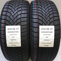 2 GOMME 215 55 17 BRIDGESTONE BR1485