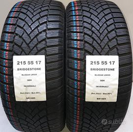2 GOMME 215 55 17 BRIDGESTONE BR1485