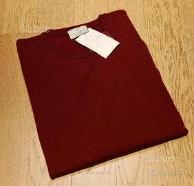 Maglia Trussardi 100%lanamerinos tg L NUOVA -70%