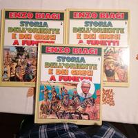 storia dell'oriente e dei greci a fumetti E. Biagi