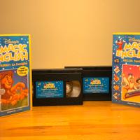 VHS Disney Magic English 1 e 2