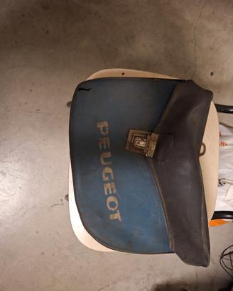 Borsa originale vintage per ciclomotore Peugeot 

