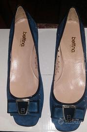 Scarpe basse decolletè Bettina da donna tacco a ze