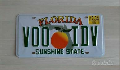 Florida Gadsden Flag Targa, Non Calpestare La Mia Decorazione Della Targa  Anteriore Dellauto, Targa Di Vanità, Targa Auto In Metallo, Targa Di  Licenza Per Novità In Alluminio