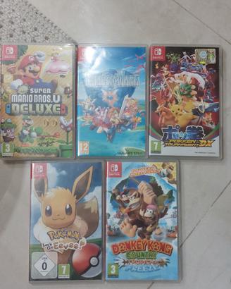 Lotto Giochi Nintendo switch 