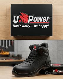 Scarpe Antinfortunistiche U-Power Tg. 42 – NUOVE.