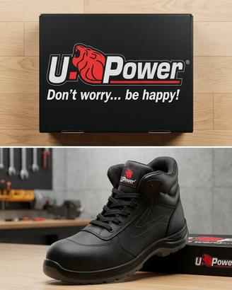 Scarpe Antinfortunistiche U-Power Tg. 42 – NUOVE.