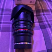 Samyang 35 mm T1.5 Cine ( obbietivo fotografico)