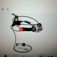 Lampada frontale Petzel Nao 750 lumen