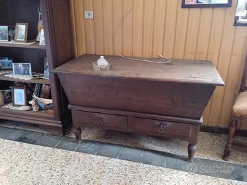 cassa panca antica