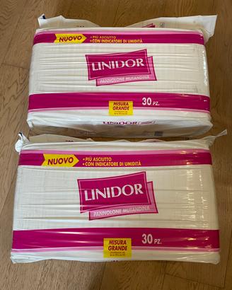 Pannoloni anziani Linidor