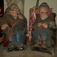 Statuine dipinte a mano