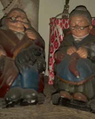 Statuine dipinte a mano